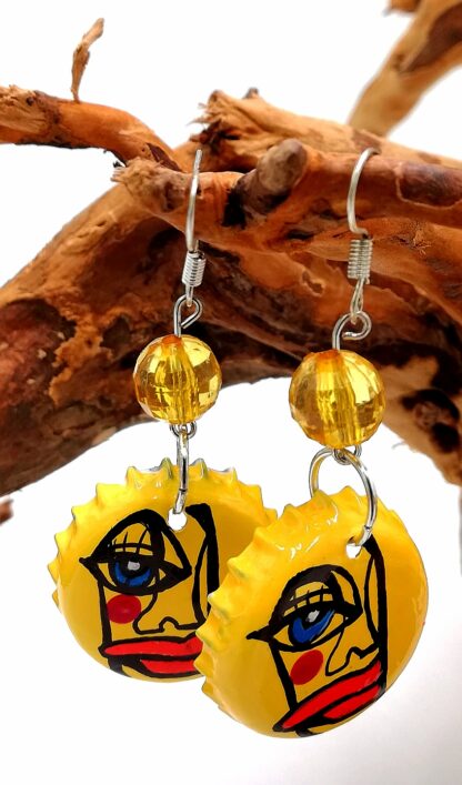 Bottle Cap Earring 177