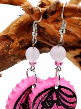 Bottle Cap Earring 178
