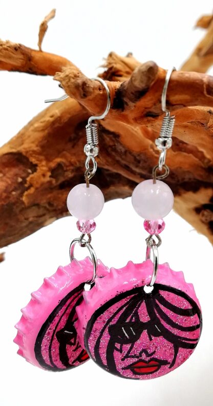 Bottle Cap Earring 178