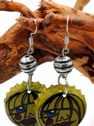 Bottle Cap Earring 179