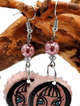 Bottle Cap Earring 181