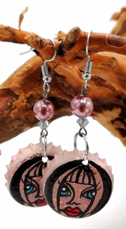 Bottle Cap Earring 181