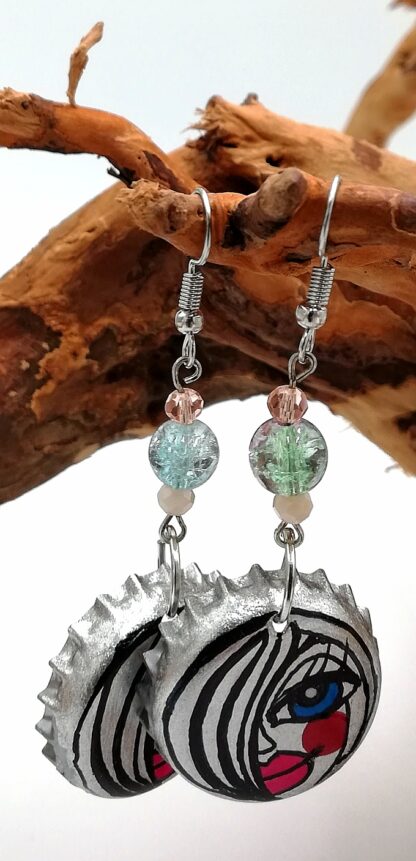 Bottle Cap Earring 182