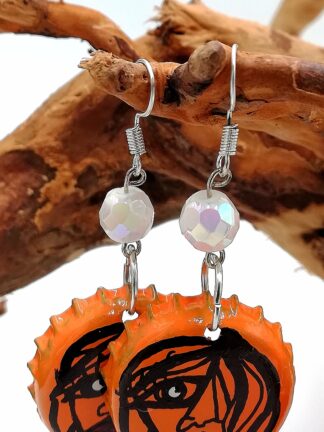 Bottle Cap Earring 183