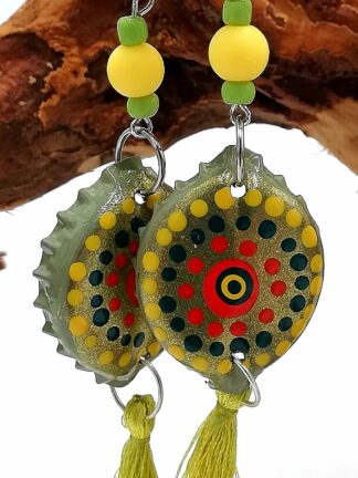 Bottle Cap Earring 191