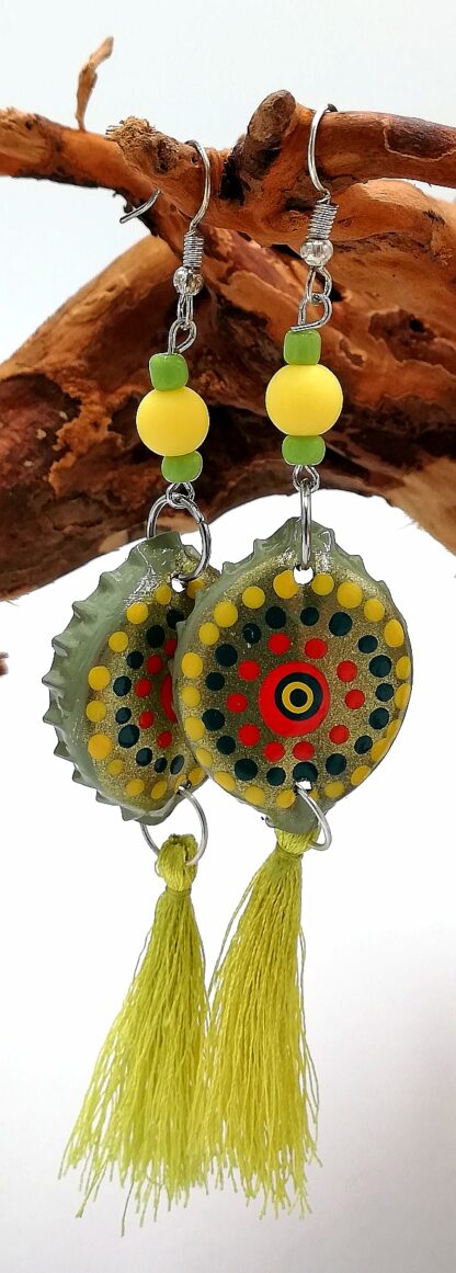 Bottle Cap Earring 191