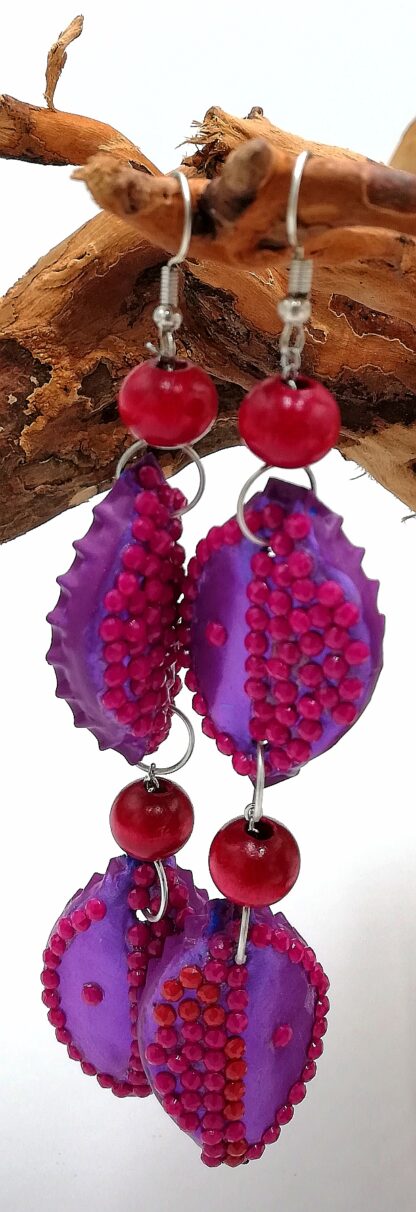 Bottle Cap Earring 198