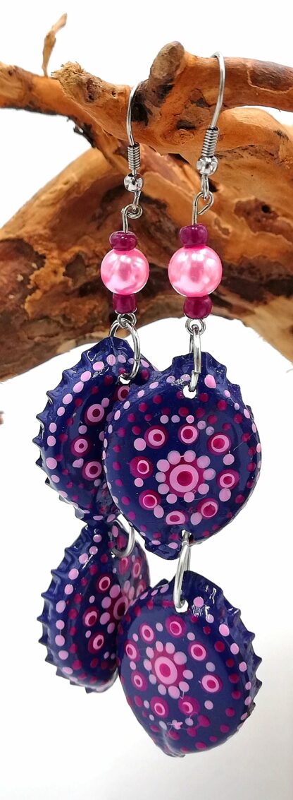 Bottle Cap Earring 199