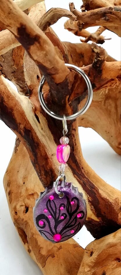 Bottle Caps Keyring 002