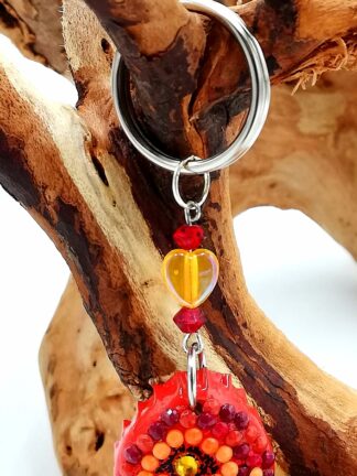 Bottle Caps Keyring 003