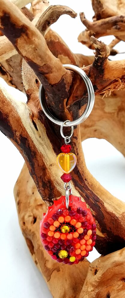Bottle Caps Keyring 003