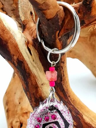 Bottle Caps Keyring 004