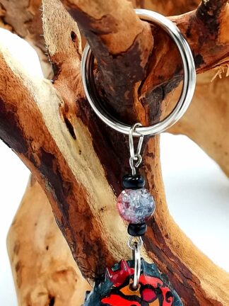 Bottle Caps Keyring 006