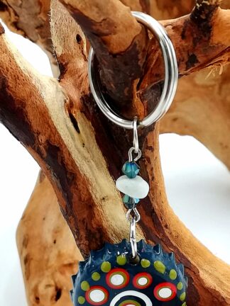 Bottle Caps Keyring 009