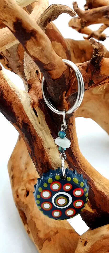 Bottle Caps Keyring 009
