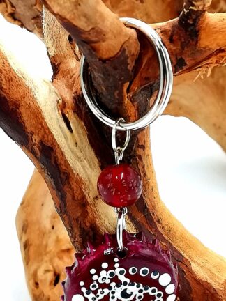 Bottle Caps Keyring 010