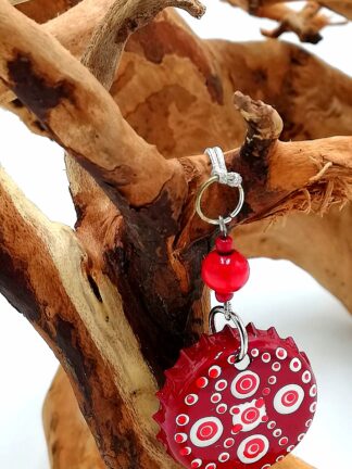 Bottle Caps Keyring 011