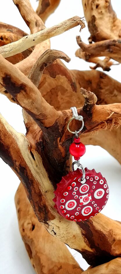 Bottle Caps Keyring 011