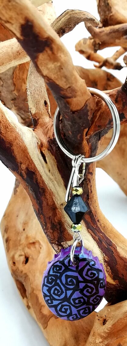 Bottle Caps Keyring 014