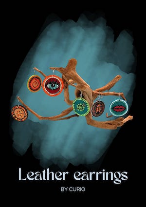 Leather Earrings