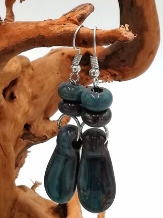 Glass Earrings 015