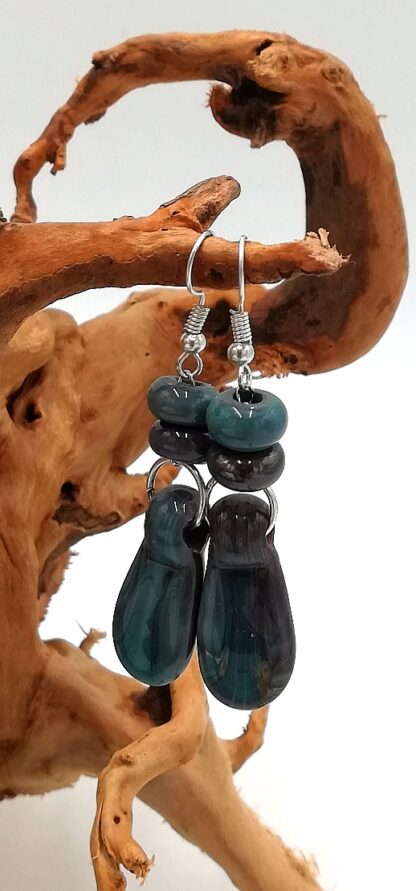 Glass Earrings 015