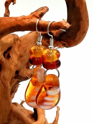 Glass Earrings 017