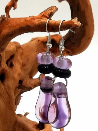 Glass Earrings 018