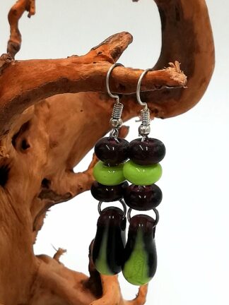 Glass Earrings 024
