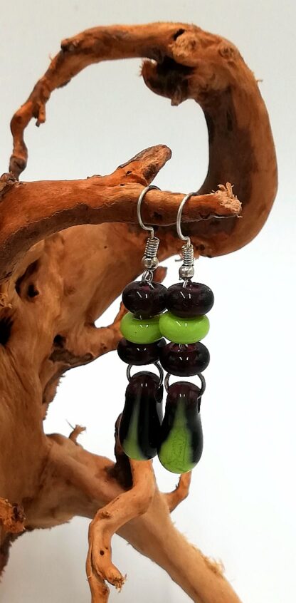 Glass Earrings 024