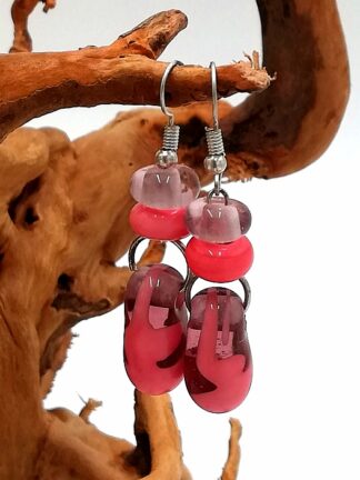 Glass Earrings 028