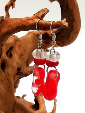 Glass Earrings 029