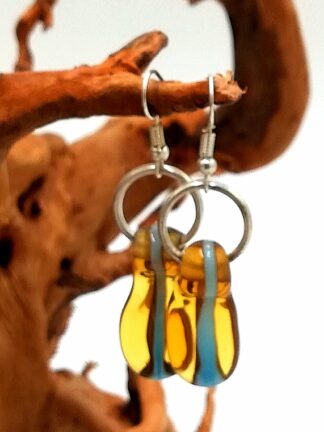 Glass Earrings 034