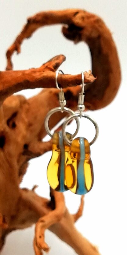 Glass Earrings 034