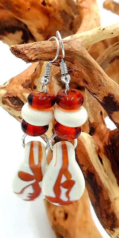 Glass Earrings 040