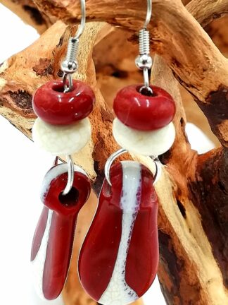 Glass Earrings 041