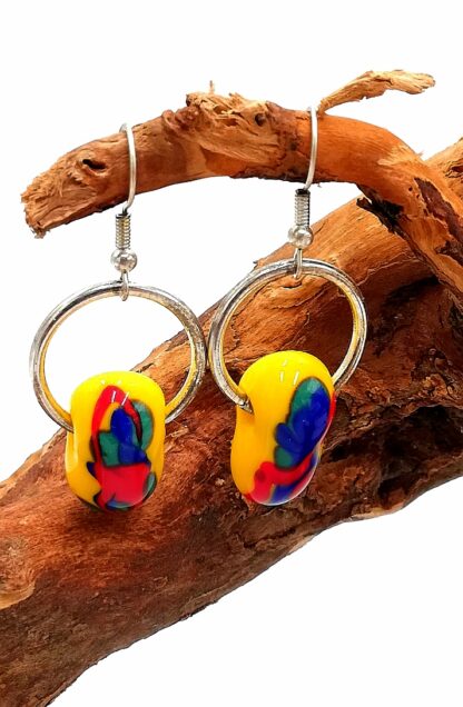 Glass Earrings 043
