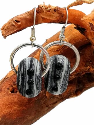 Glass Earrings 044