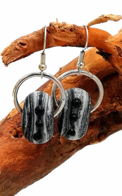Glass Earrings 044