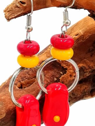 Glass Earrings 046