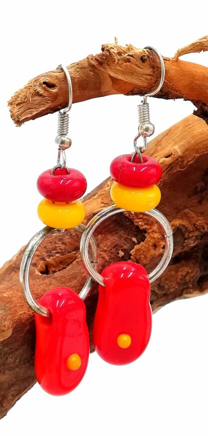 Glass Earrings 046