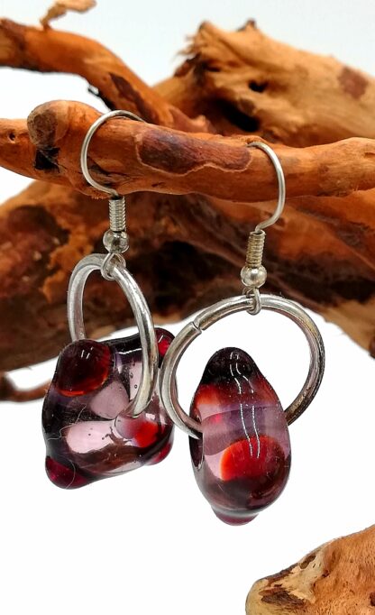 Glass Earrings 052
