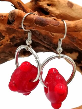 Glass Earrings 053