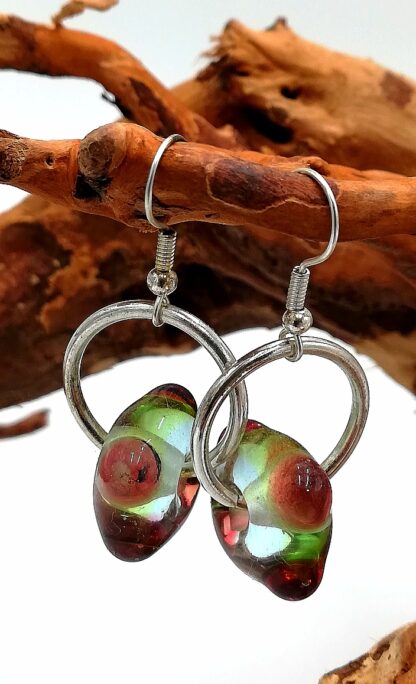Glass Earrings 054