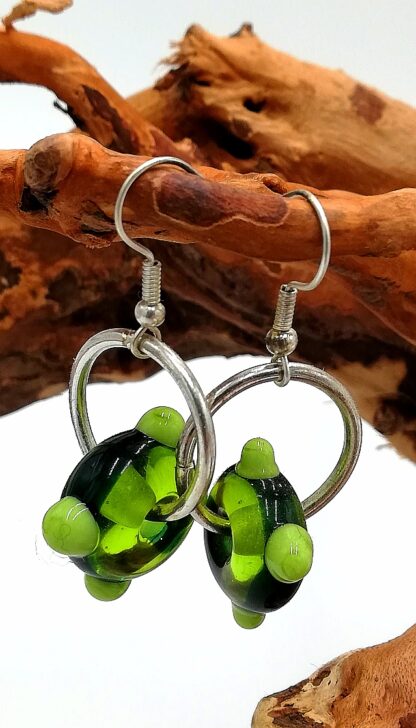Glass Earrings 057