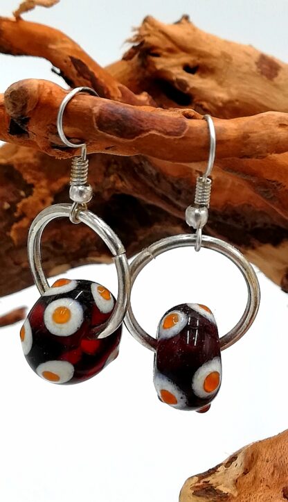 Glass Earrings 058