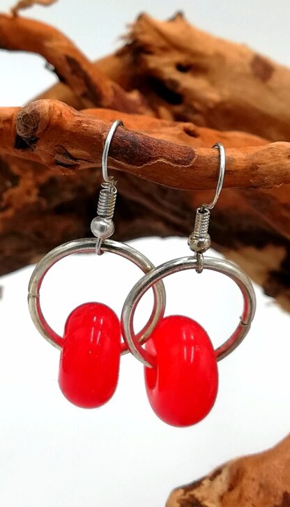 Glass Earrings 062