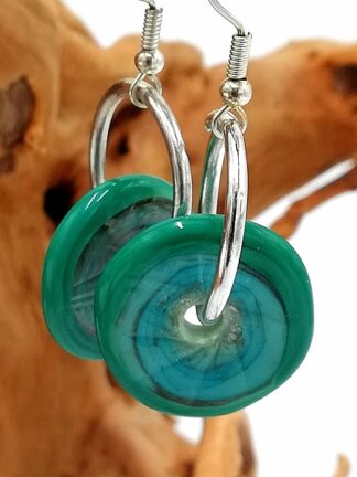 Glass Earrings 073