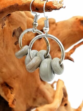 Glass Earrings 078