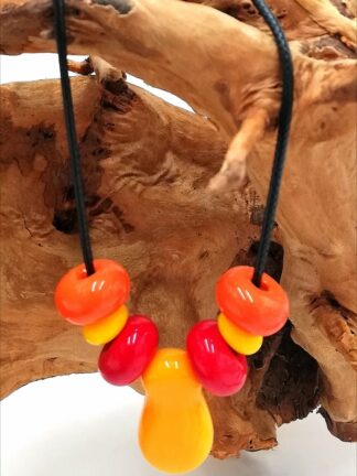 Glass Burning Necklace 001